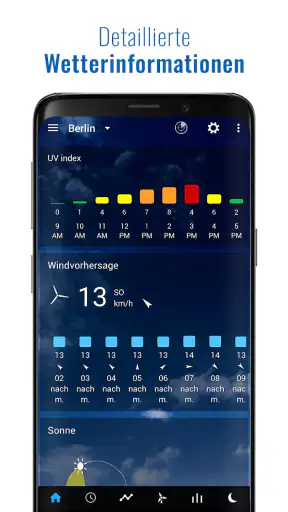 Transparente Uhr & Wetter screenshot