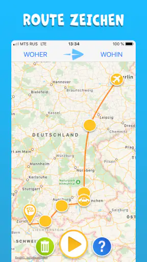 TravelBoast™: Meine Routen 3D screenshot
