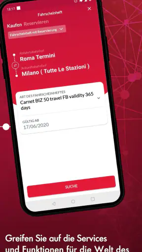 Trenitalia screenshot