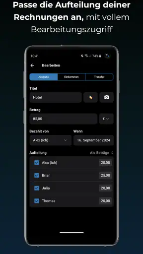 tricount - Ausgaben teilen screenshot