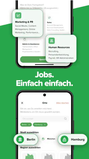 truffls - Bewerben per Swipe screenshot