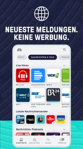 TuneIn Radio: Musik & Sport screenshot