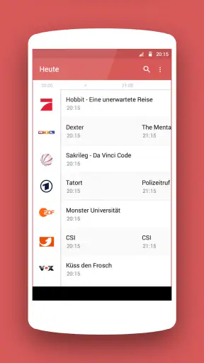 TV-Programm & Fernsehprogramm  screenshot