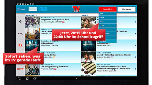 TVdirekt – Fernsehprogramm screenshot