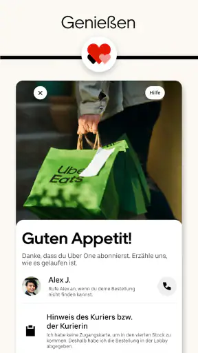 Uber Eats: Essen bestellen screenshot