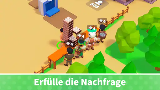Überlebensinsel-Idle-Spiel screenshot