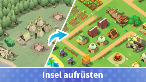 Überlebensinsel-Idle-Spiel screenshot