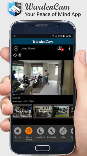 Überwachungskamera WardenCam screenshot