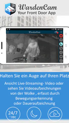 Überwachungskamera WardenCam screenshot