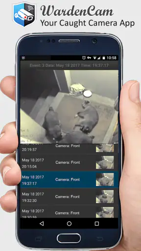 Überwachungskamera WardenCam screenshot