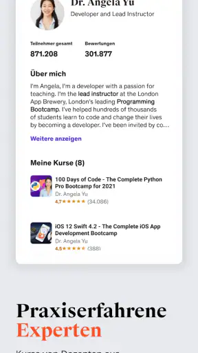 Udemy - Online-Kurse screenshot