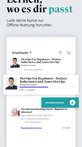 Udemy - Online-Kurse screenshot