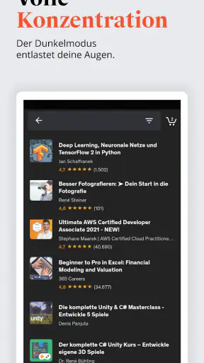 Udemy - Online-Kurse screenshot