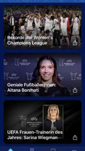 UEFA Women's Champions League screenshot