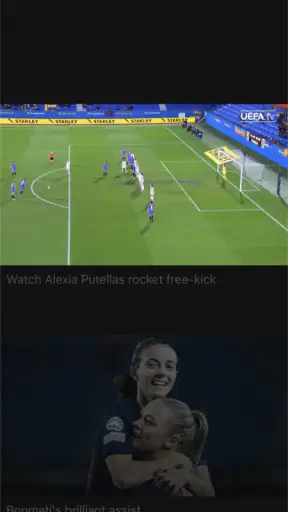 UEFA Women's Champions League screenshot