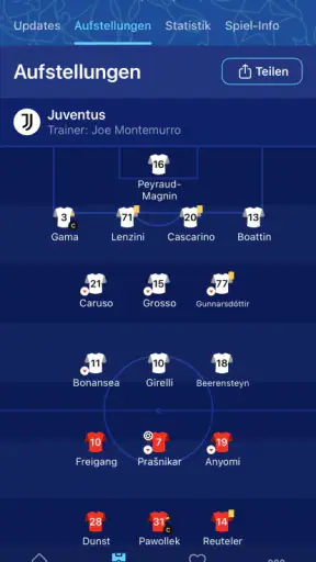 UEFA Women's Champions League screenshot