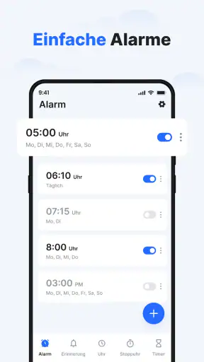 Uhr – Einfacher Wecker screenshot
