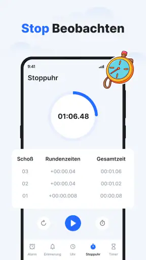 Uhr – Einfacher Wecker screenshot