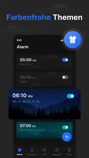 Uhr – Einfacher Wecker screenshot