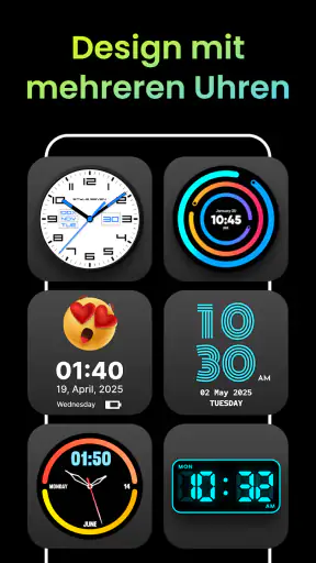 Uhr Live Wallpaper - Stylish screenshot