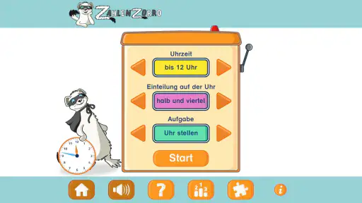 Uhrzeiten trainieren screenshot