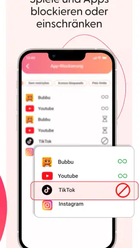 Umfassende Kindersicherung App screenshot