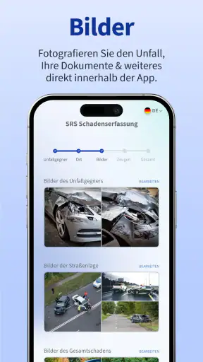 Unfall Erfasser Schaden Melder screenshot