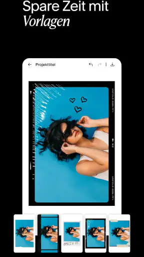 Unfold: Video- und Foto-Editor screenshot