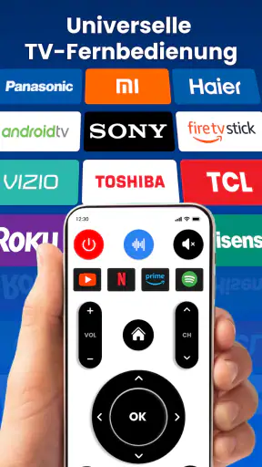 Fernbedienung für TV: Smart TV screenshot