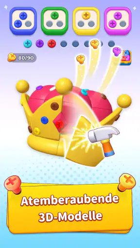 Unscrew 3D: Schrauben Spiel screenshot