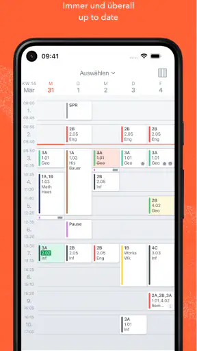 Untis Mobile screenshot