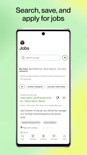 Upwork for Freelancers screenshot