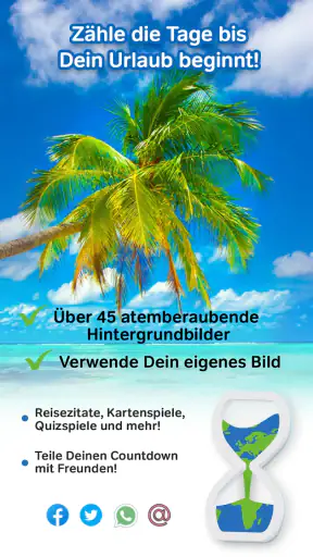 Urlaubs-Countdown screenshot