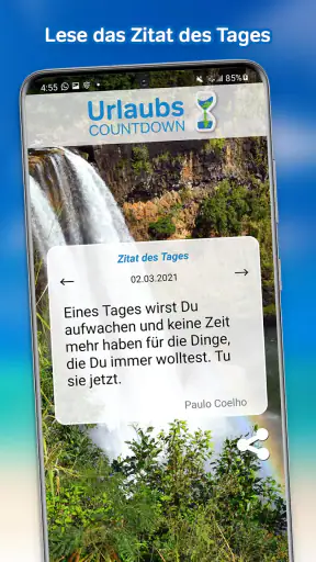Urlaubs-Countdown screenshot