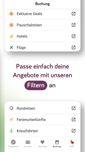 Urlaubspiraten: Reise Angebote screenshot