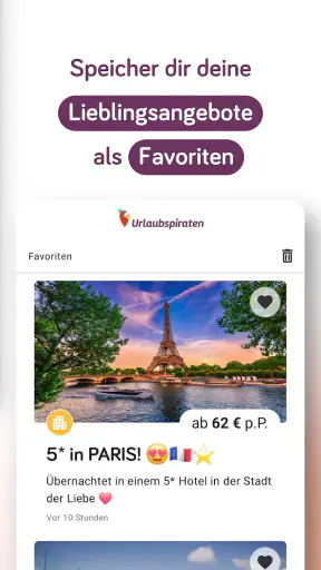 Urlaubspiraten: Reise Angebote screenshot