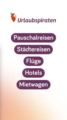 Urlaubspiraten: Reise Angebote screenshot