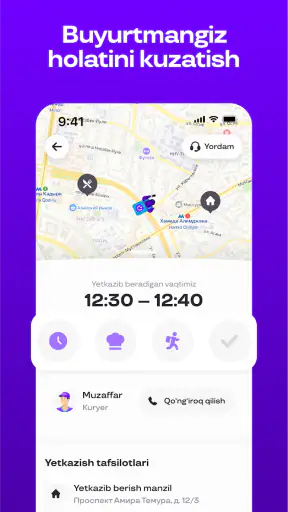 Uzum Tezkor: Ovqat yetkazib screenshot