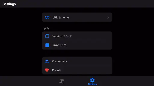 v2RayTun screenshot