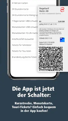VBB Bus & Bahn: Tickets&Zeiten screenshot