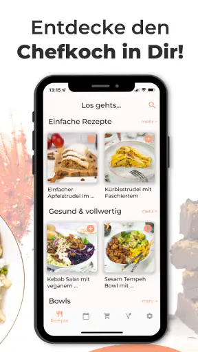 Vegan Cheffrey: Rezepte Kochen screenshot