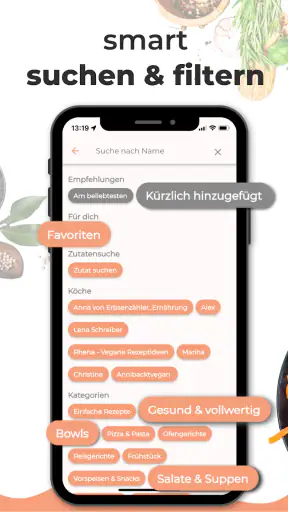 Vegan Cheffrey: Rezepte Kochen screenshot