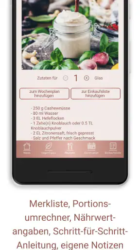 Vegan Food by Bianca Zapatka screenshot