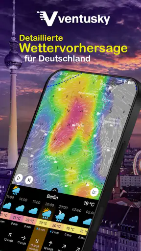 Ventusky: Wetter & Regen Radar screenshot
