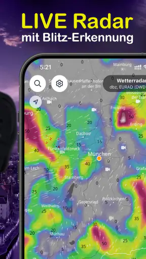 Ventusky: Wetter & Regen Radar screenshot