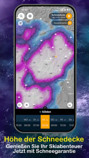 Ventusky: Wetter & Regen Radar screenshot