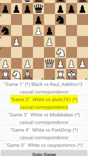 Verbal Chess screenshot
