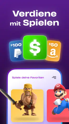 Verdiene Geld & echten Cash screenshot