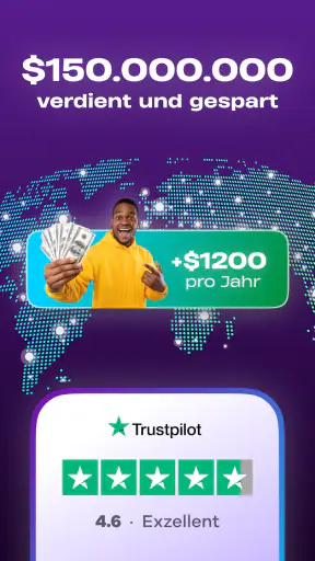 Verdiene Geld & echten Cash screenshot