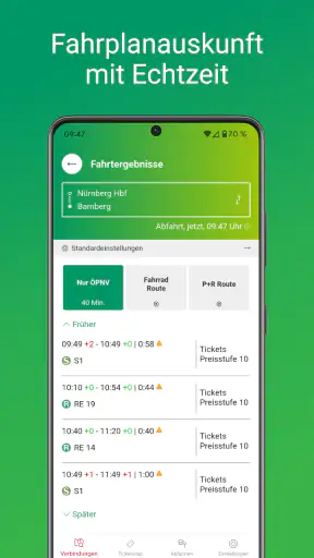 VGN Fahrplan & Tickets screenshot